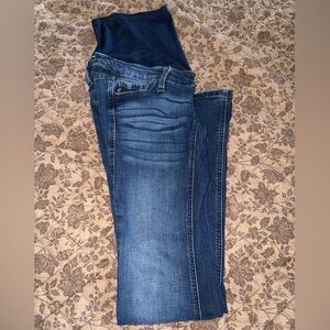 KanCan Women's Dark Blue Boot Cut Jeans